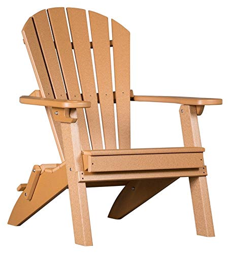 4 Season Cedar Foldable Adirondack Chair with Cup Holder E547