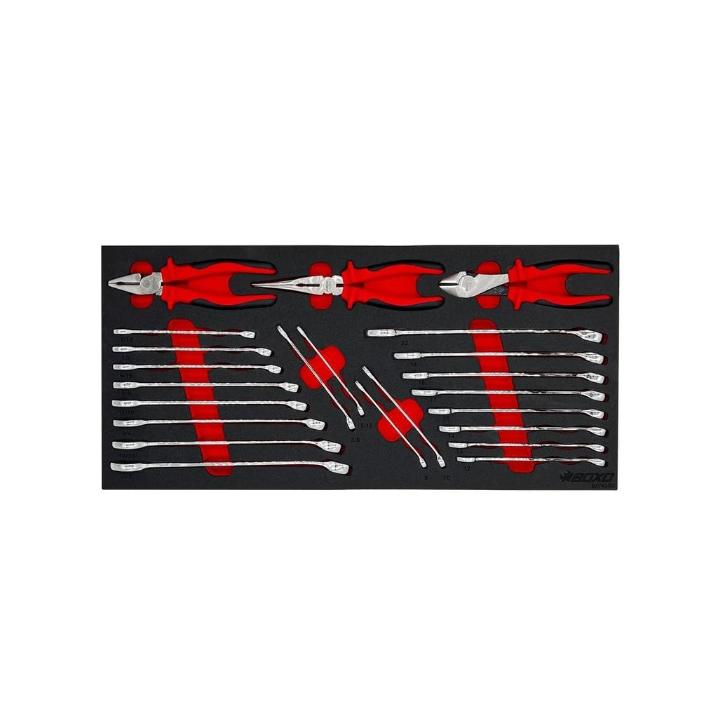 26" 5 Drawer Locking Tool Set with Carry Box J530