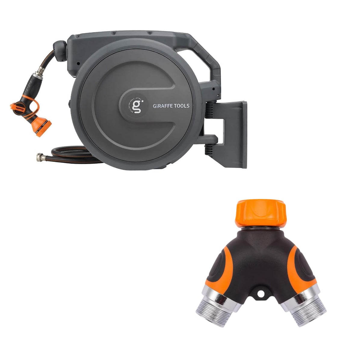 Retractable Garden Hose Reel 1/2 Inch x 100 ft X98607