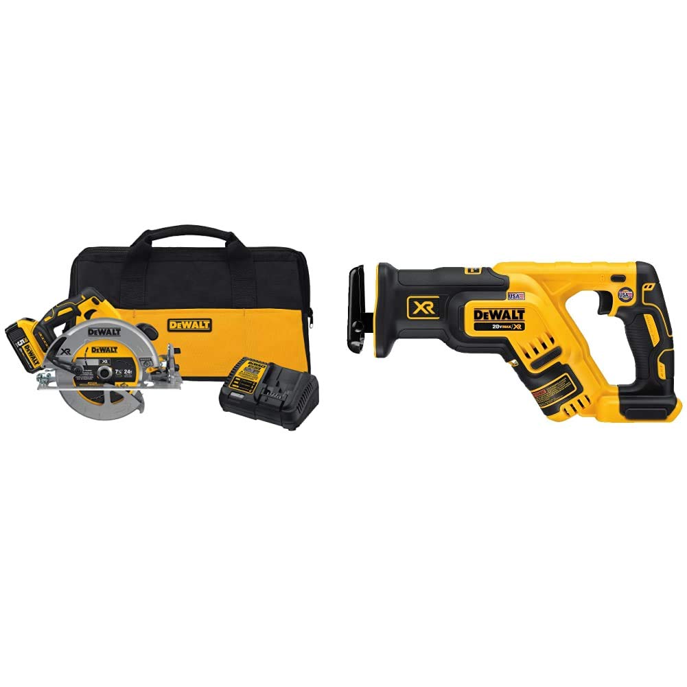 Cordless Circular Saw and Reciprocating Saw Bundle B351585
