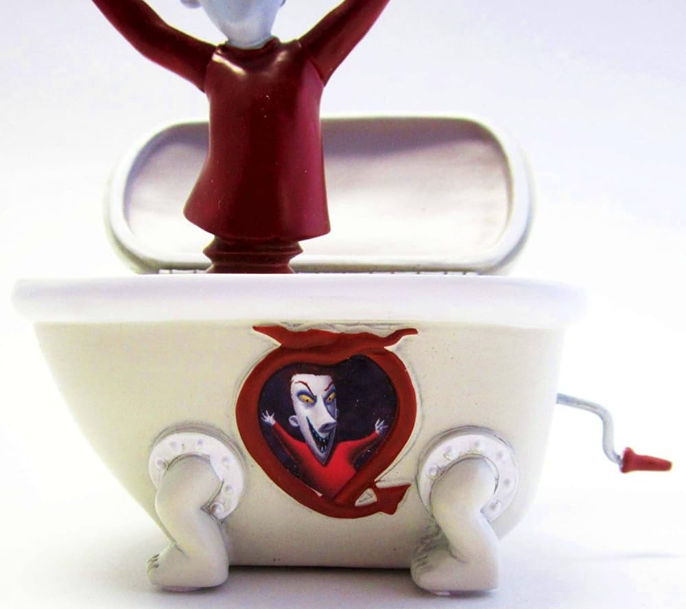 Hand-Painted Jack-in-The-Box Figurine C6653