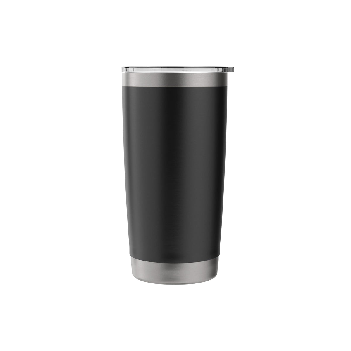 Black White Stainless Steel Insulated Travel Mug S6948