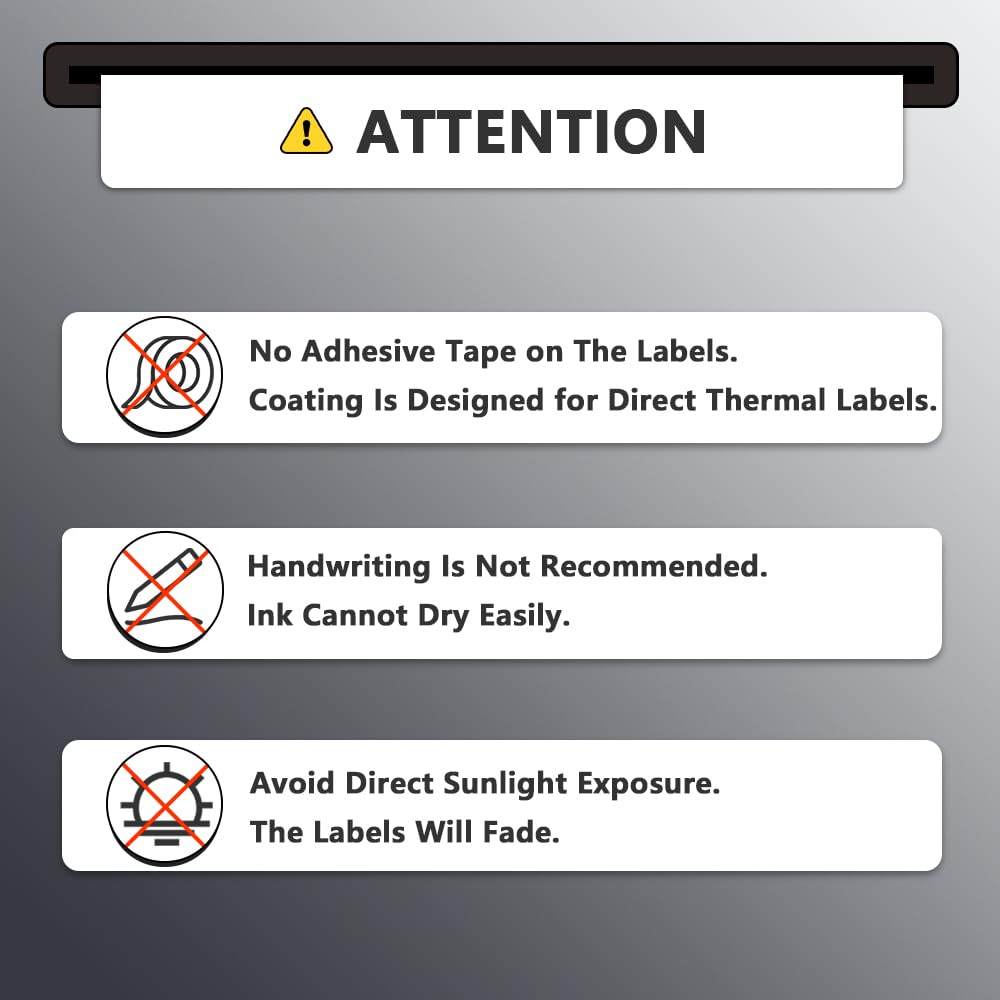 4" x 6" Shipping Thermal Label, 12 Roll/3000 Labels W67340
