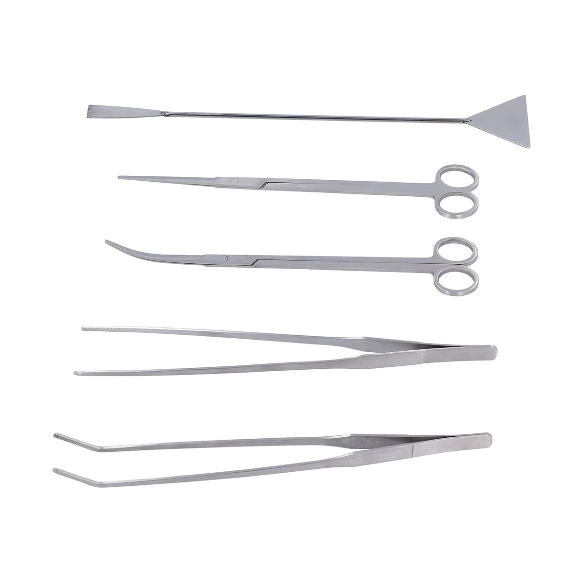 5 in 1 Stainless Steel Aquarium Cleaning Tool Kit M19324