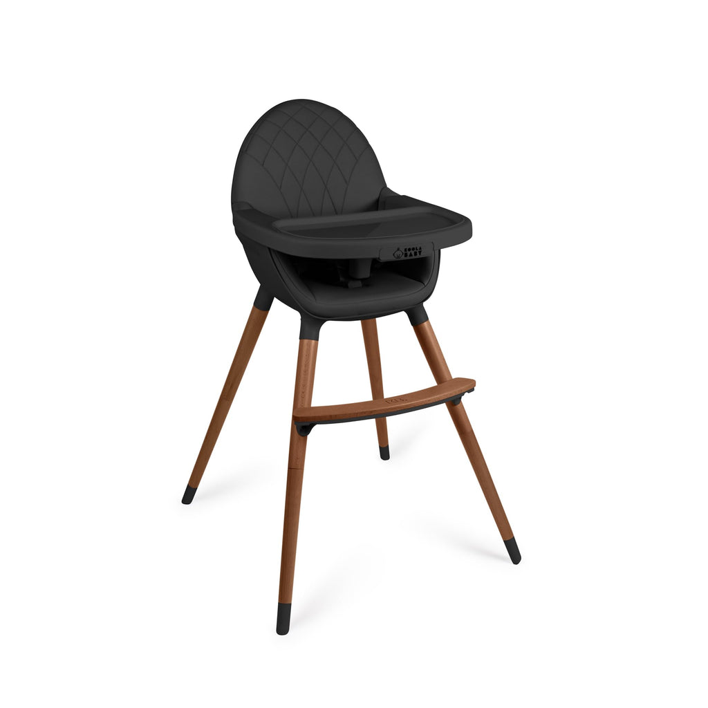 Convertible Wooden High Chair with Adjustable Height D819021