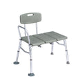 Height Adjustable Tub Transfer Bench Shower Chair with Backrest B556
