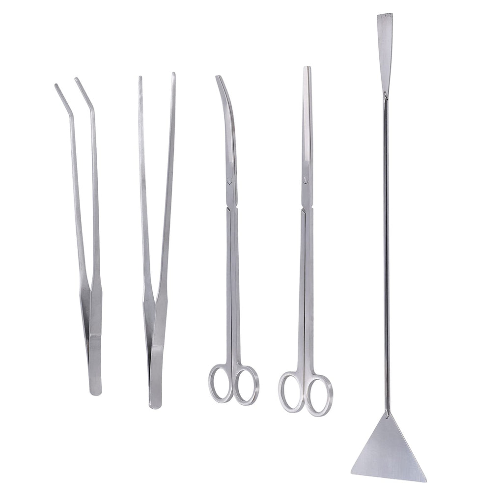 5 in 1 Stainless Steel Aquarium Cleaning Tool Kit M19324