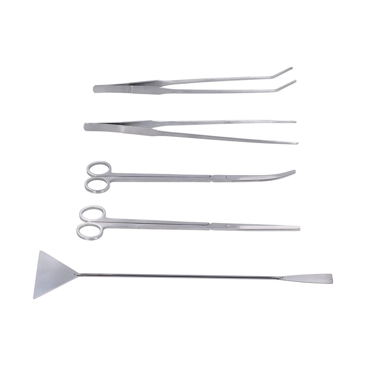 5 in 1 Stainless Steel Aquarium Cleaning Tool Kit M19324