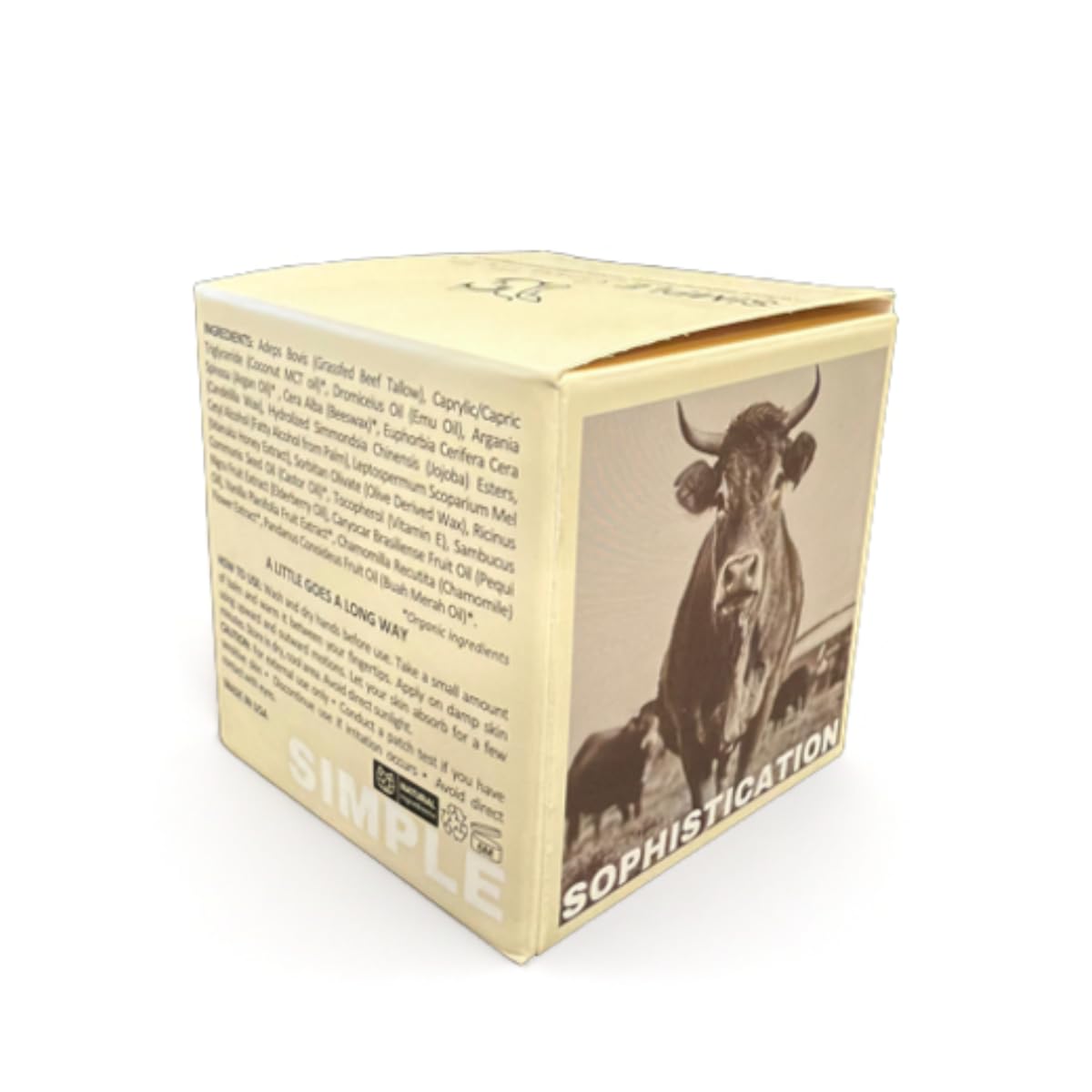 Tallow Emu Honey Balm Face & Body Moisturizer 1 oz F595787