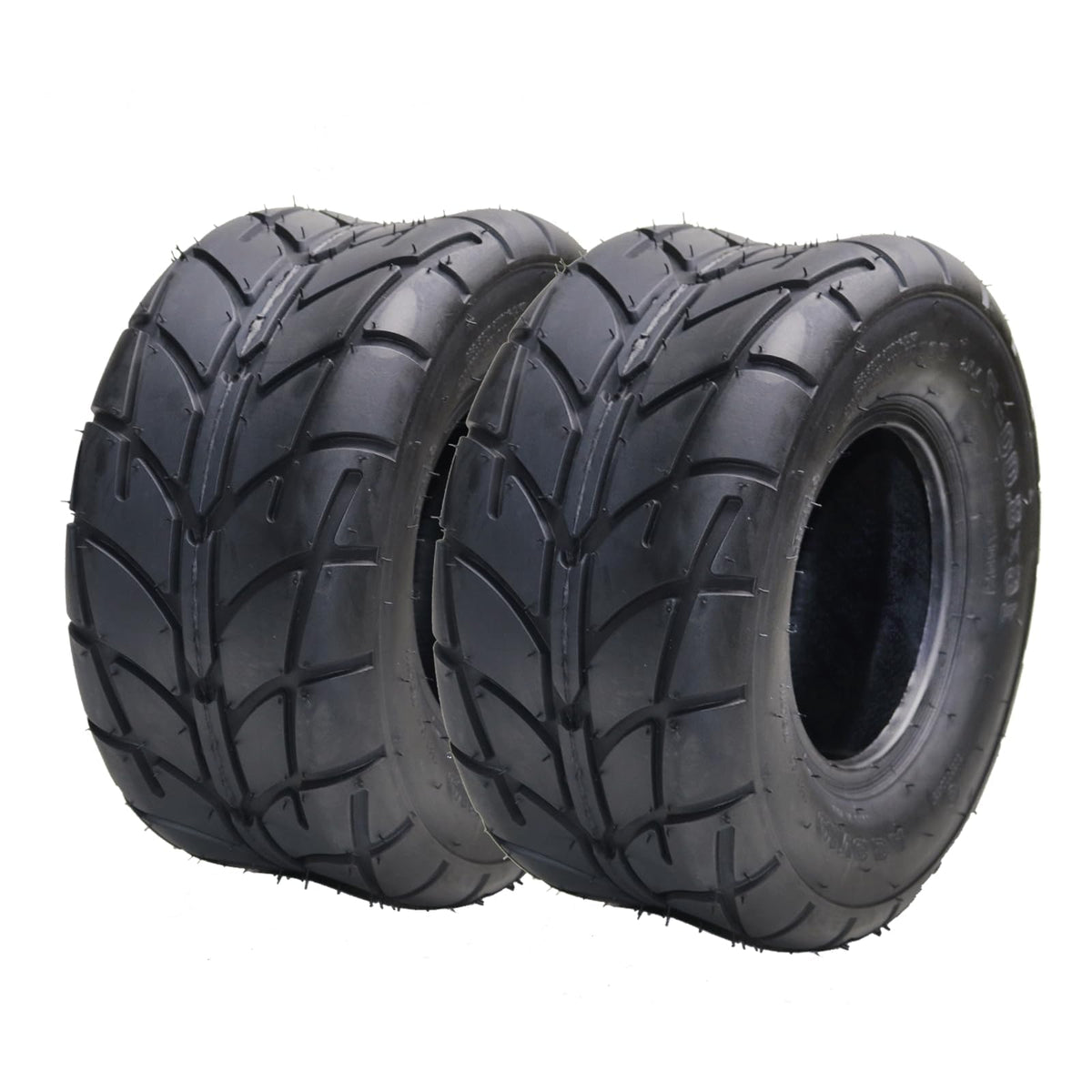 19x7-8 Set of 2 All Terrain Tubeless ATV Tires Q163219