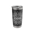 Black White Stainless Steel Insulated Travel Mug S6948