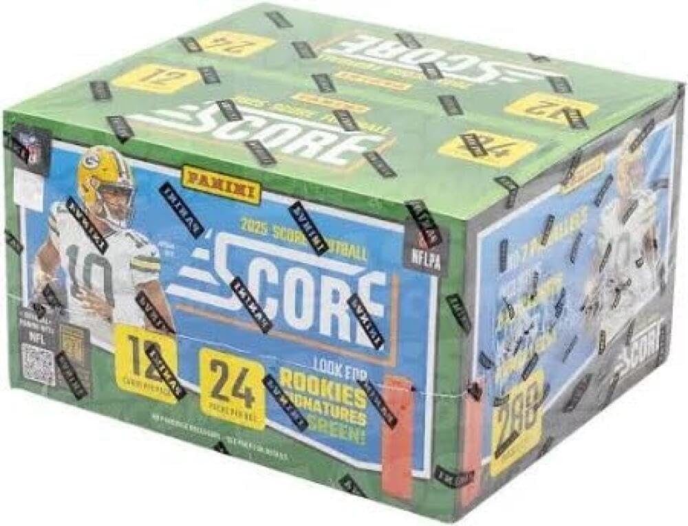 2025 Score NFL Football Retail Box 24 Packs C7594