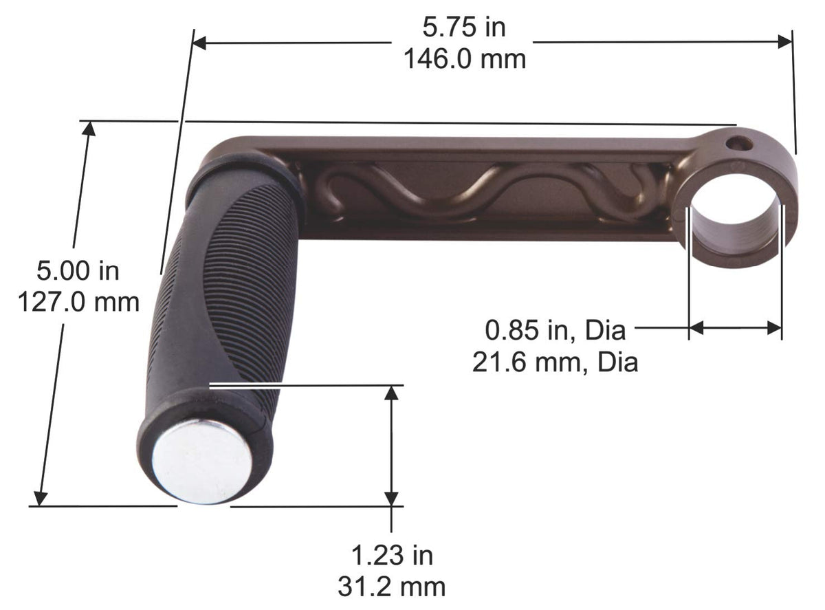 Replacement Crank Arm for Wall Mounted Hose Reel B11153