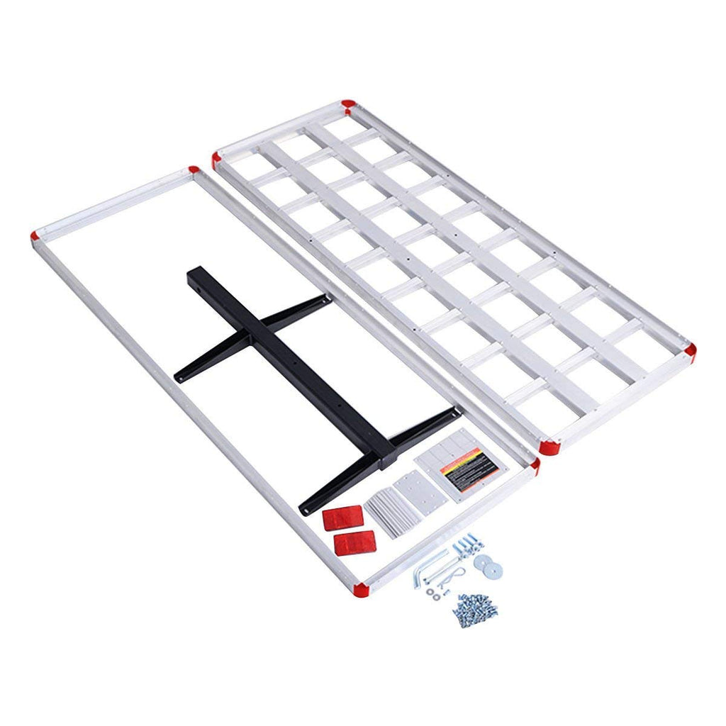 Aluminum Hitch Mount Cargo Carrier 60" x 22" 500LBS U575