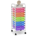 10-Drawer Rolling Storage Cart S84133