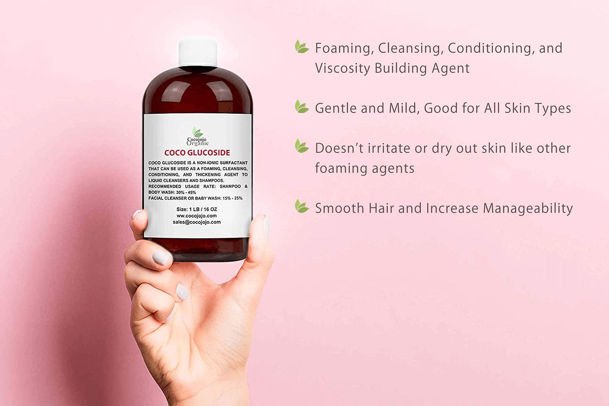 16 oz Plant Derived Coco Glucoside Surfactant G18814