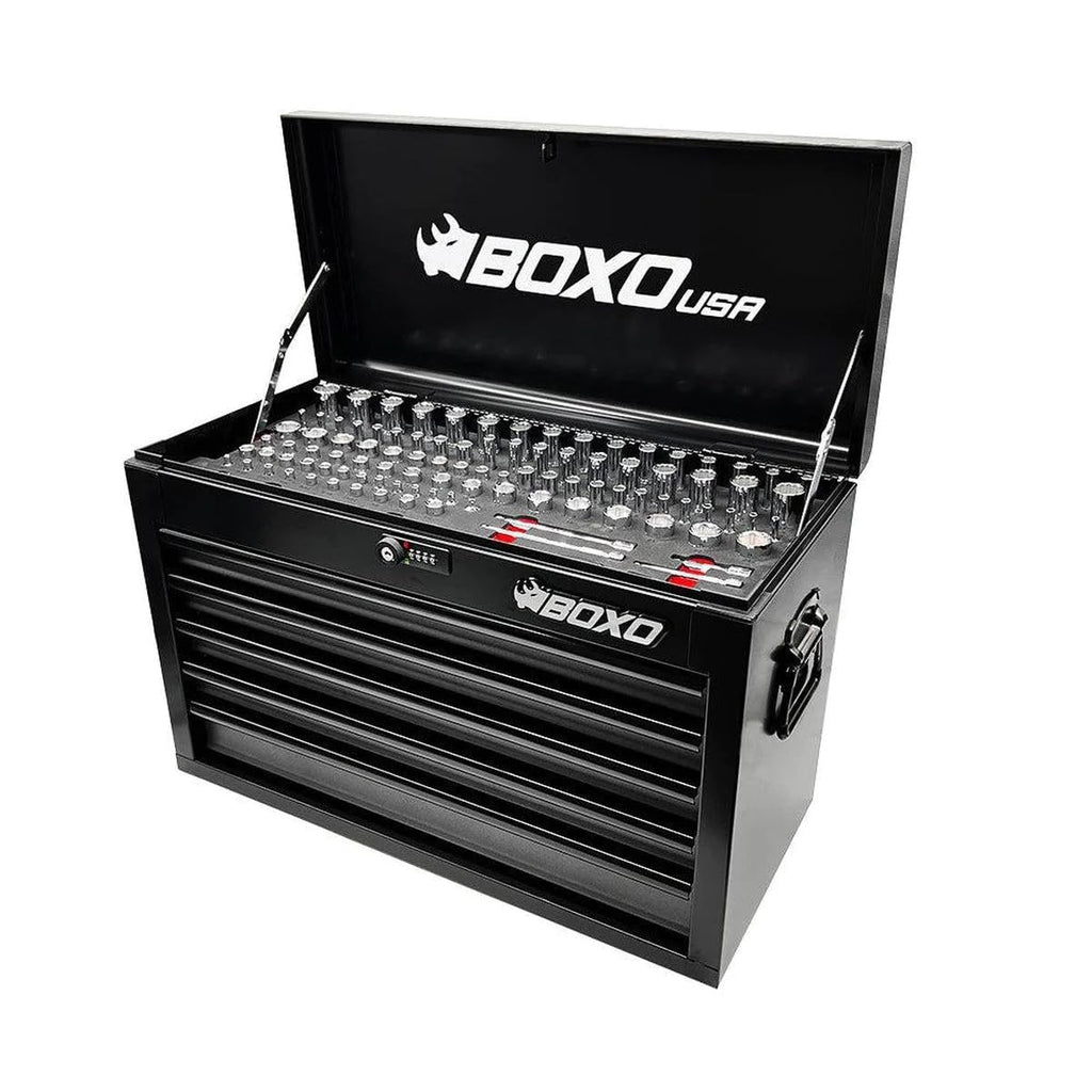 26" 5 Drawer Locking Tool Set with Carry Box J530