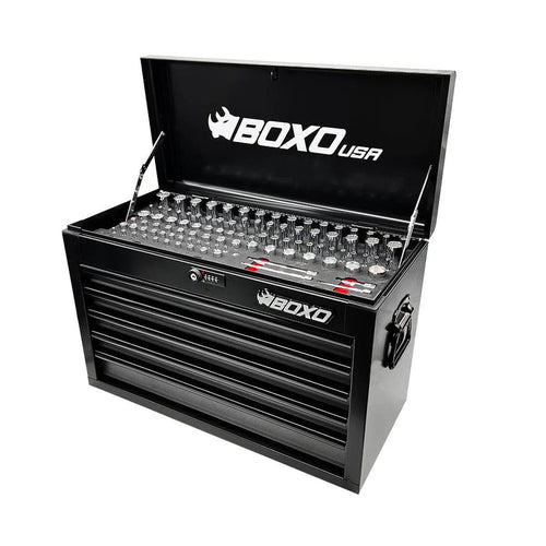 26" 5 Drawer Locking Tool Set with Carry Box J530
