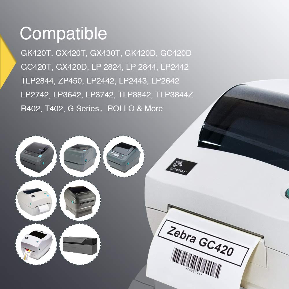 4" x 6" Shipping Thermal Label, 12 Roll/3000 Labels W67340