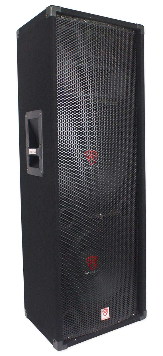12" 2000W DJ PA Speaker Pair with Amplifier J502223