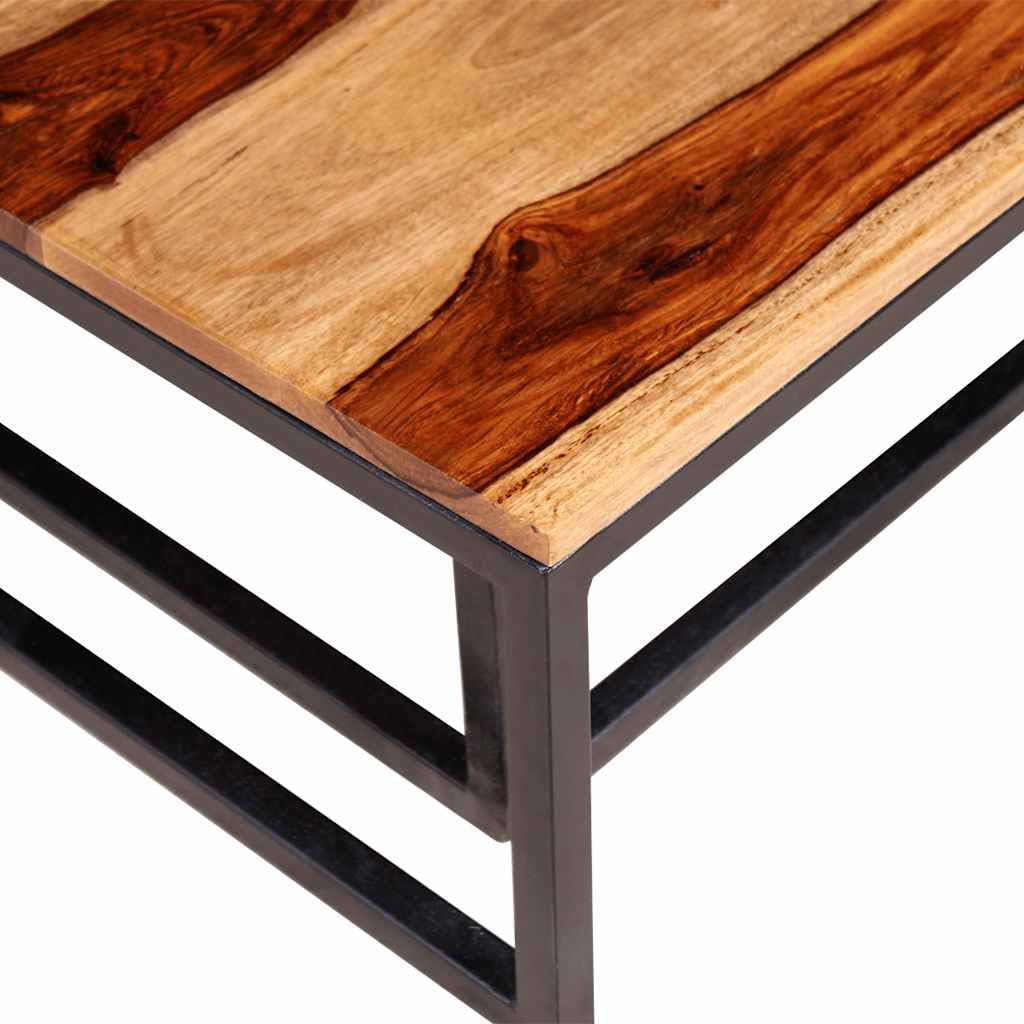 Solid Acacia Wood Nesting Coffee Table Set of 2 O25905