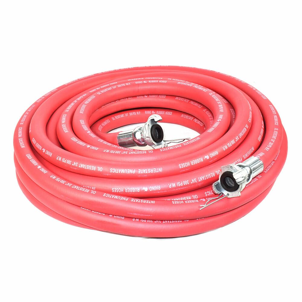 Heavy-Duty Rubber Hose 3/4" x 100 feet 300 PSI Z91204