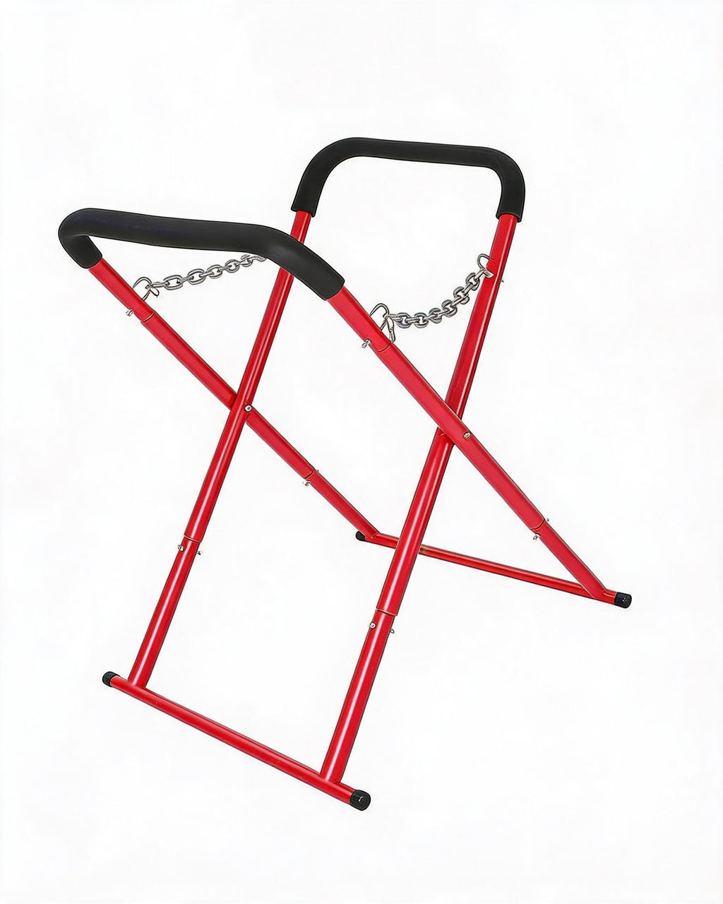 Folding Auto Body Work Stand 500 LBS Capacity Adjustable Height Z104564
