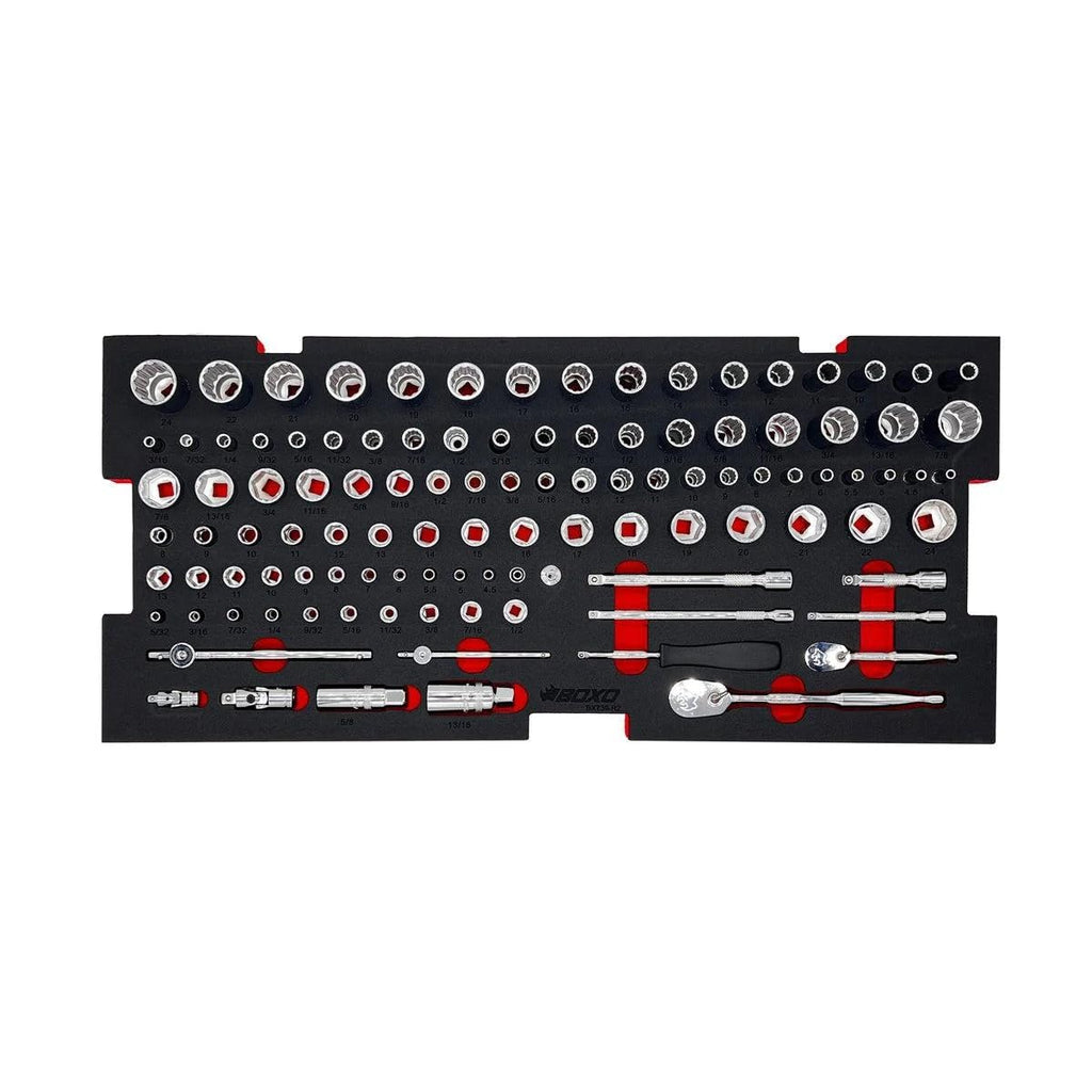 26" 5 Drawer Locking Tool Set with Carry Box J530