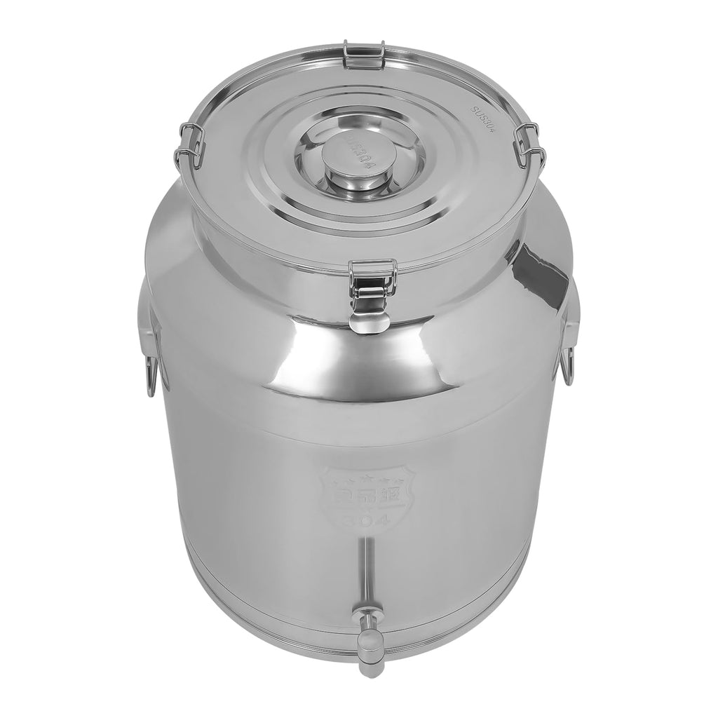 64L Stainless Steel Milk Can with Spigot T72799