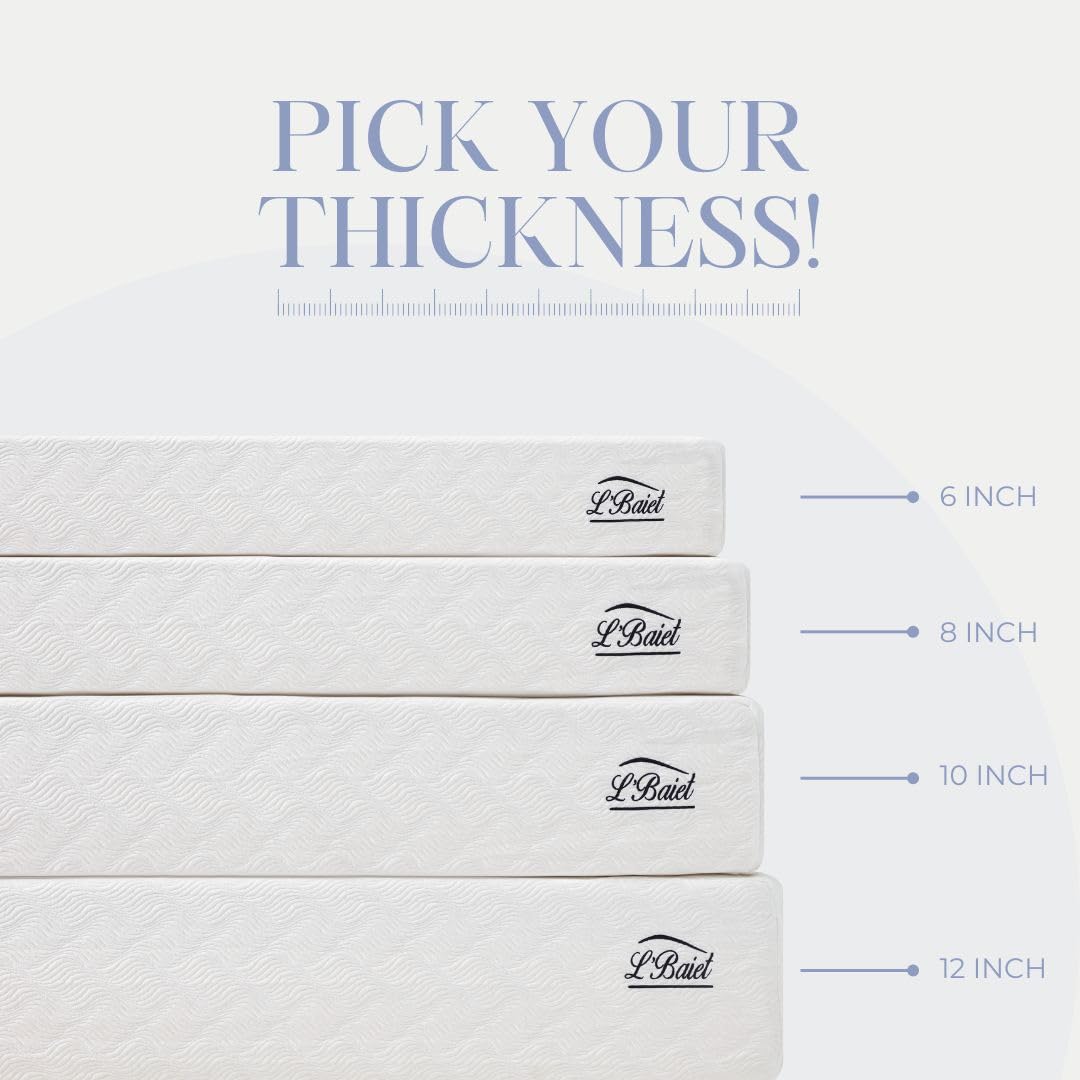 8 Inch Gel Memory Foam Twin Size Mattress D311