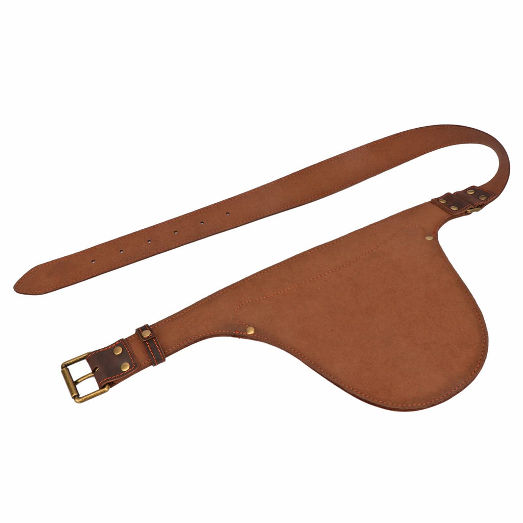 Leather 3 Pockets Adjustable Tool Belt Bag M7514