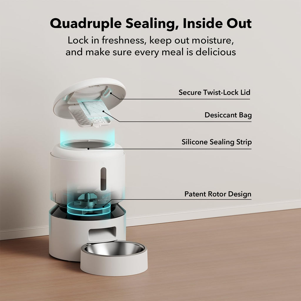 Automatic Cat Feeder 5G WiFi 3L White Y935