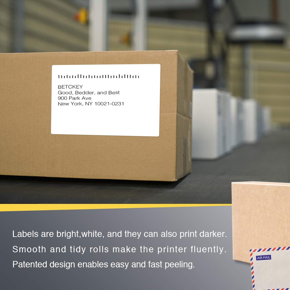 4" x 6" Shipping Thermal Label, 12 Roll/3000 Labels W67340