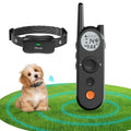 Wireless Dog Fence and Remote Training Collar, IPX7 Waterproof, 185 Days Rechargeable Battery C64739