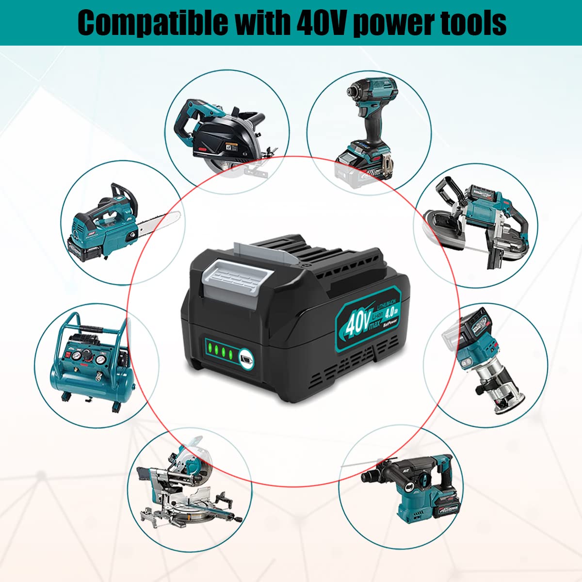 40V 4.0Ah Battery N167