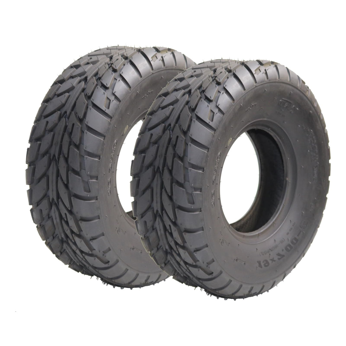 19x7-8 Set of 2 All Terrain Tubeless ATV Tires Q163219