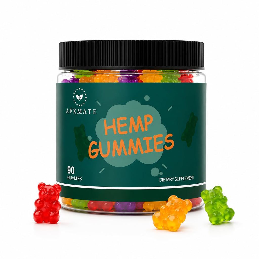 Hemp Gummies Fruit Flavored 90 Gummies L774878