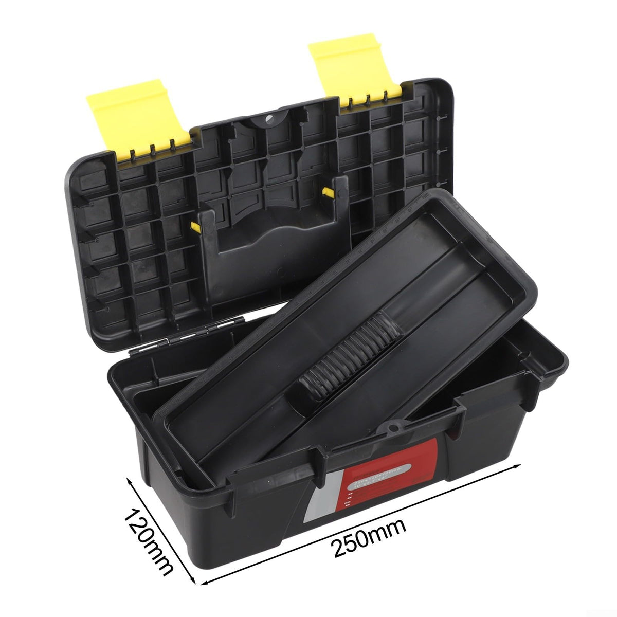 10 Inch 2-Tier Plastic Toolbox Z748