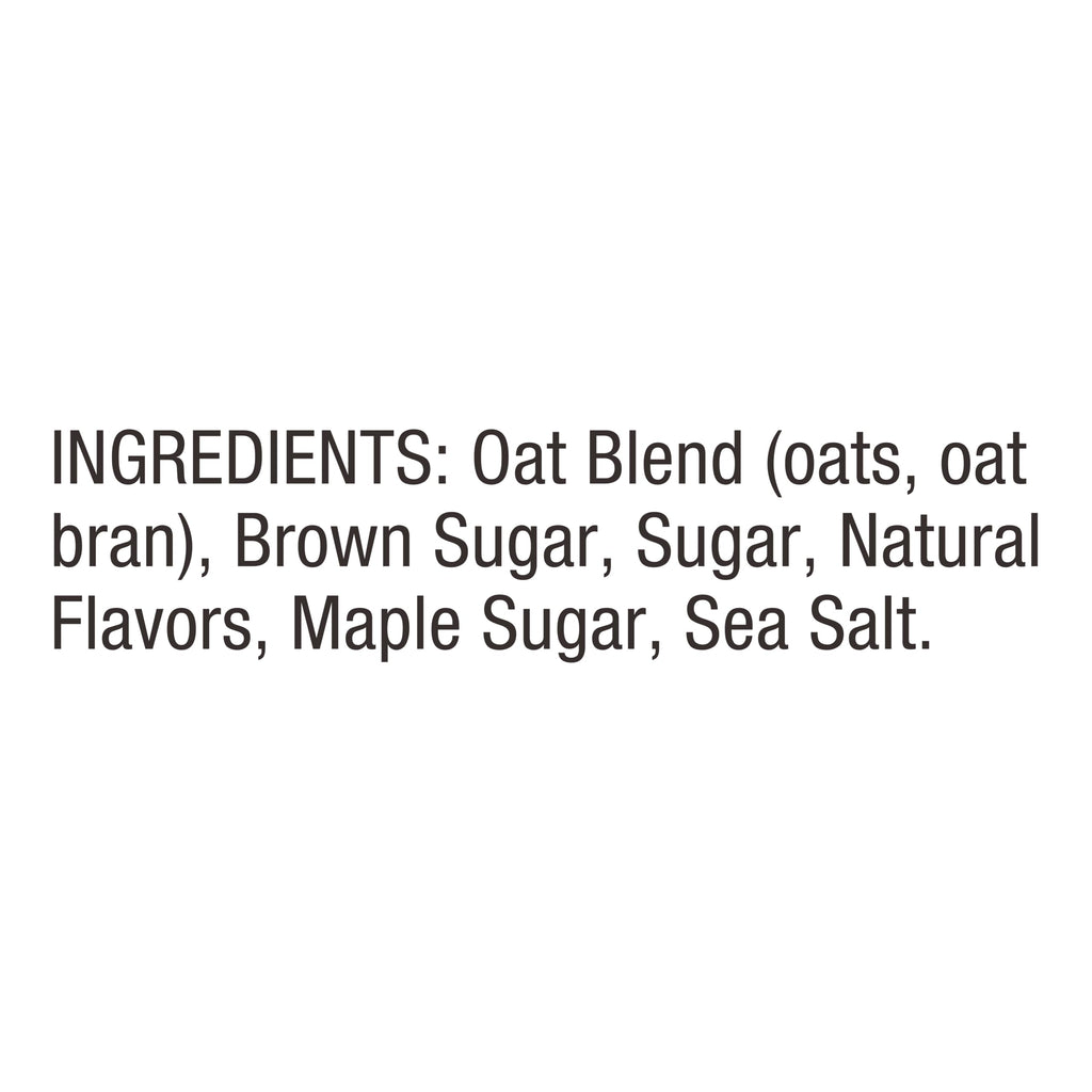 Instant Oatmeal, Maple Brown Sugar, 24 Packets, Gluten Free, Whole Grain M73076