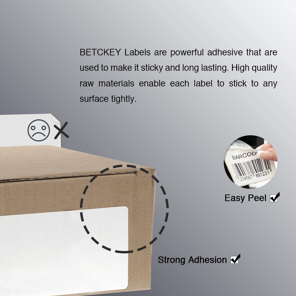 4" x 6" Shipping Thermal Label, 12 Roll/3000 Labels W67340