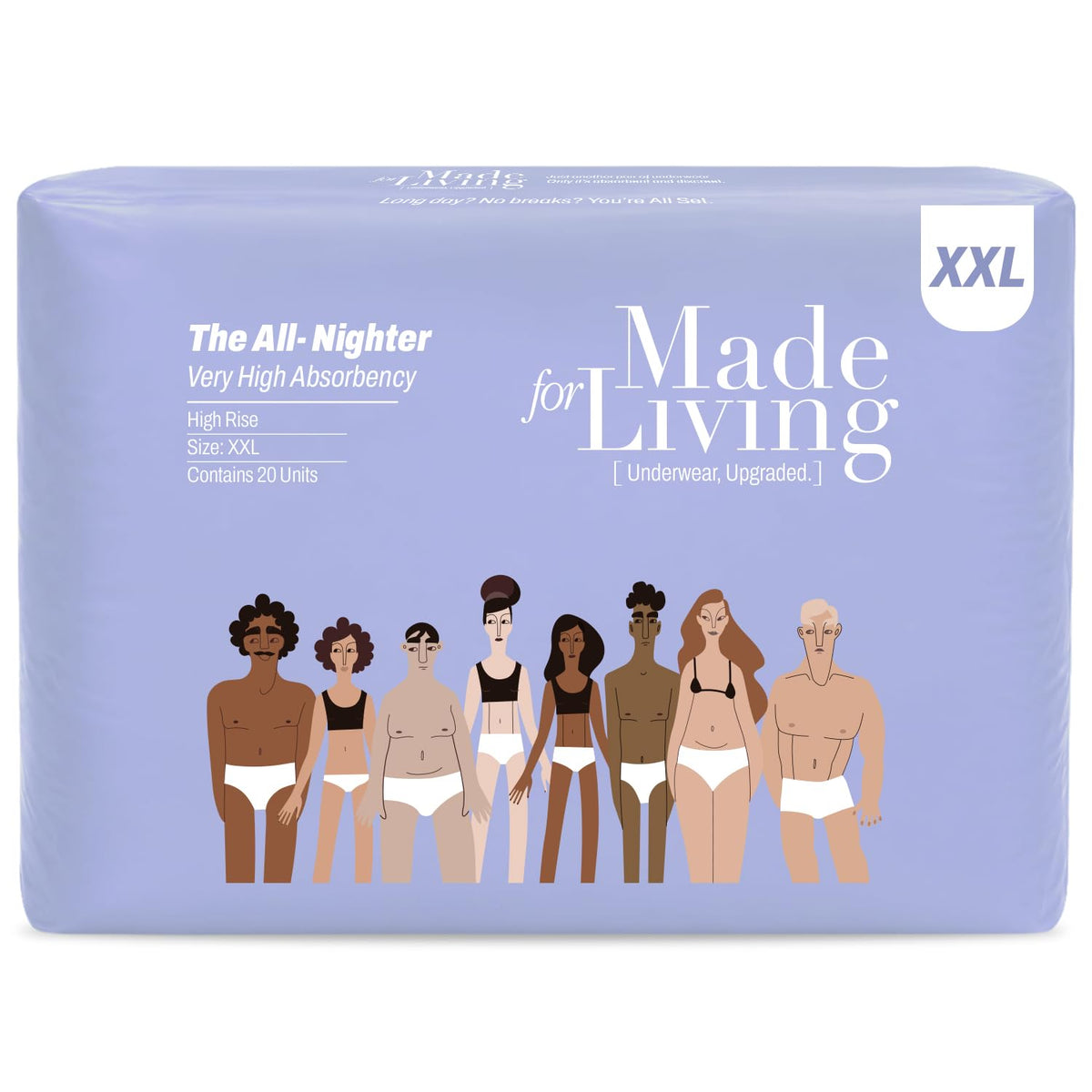 Overnight Adult Pull Up Women/Men XXL 20 Ct G363282