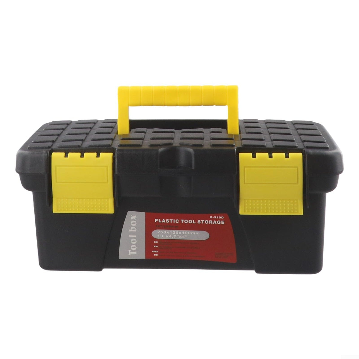 10-Inch Plastic Single Layer Toolbox G97366