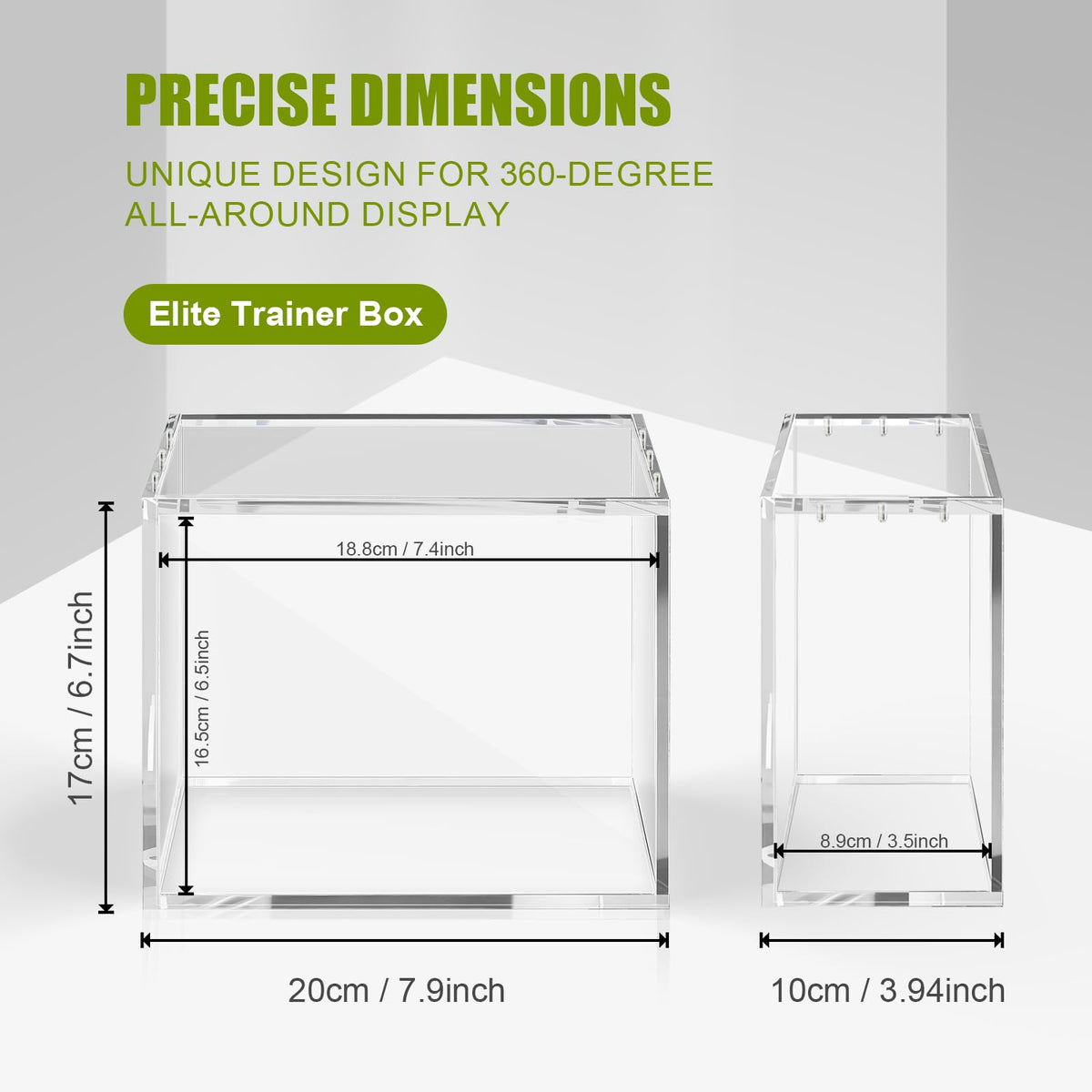 Acrylic Display Case 3 Pack C5976
