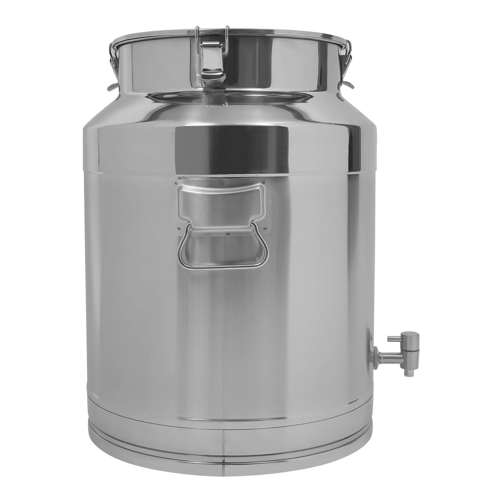 64L Stainless Steel Milk Can with Spigot T72799