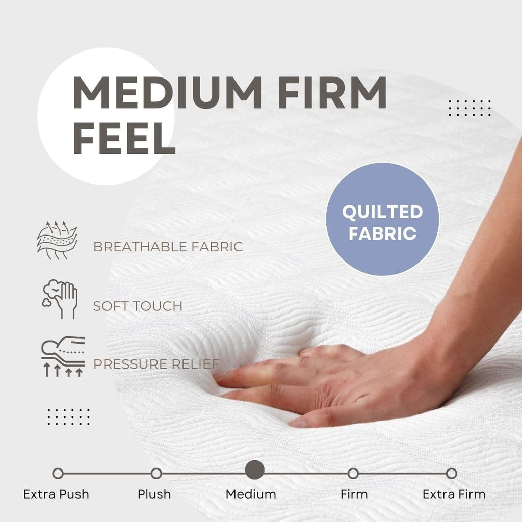 8 Inch Gel Memory Foam Twin Size Mattress D311