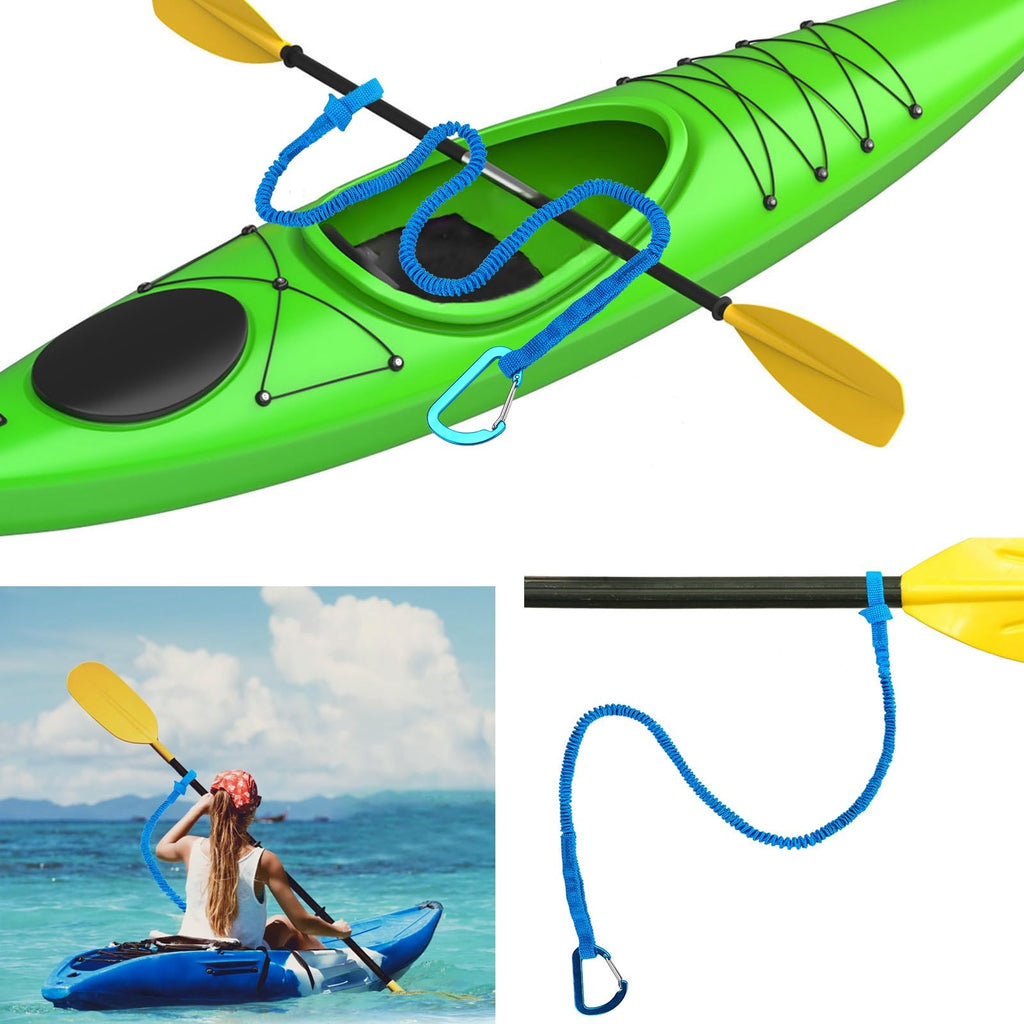 Kayak Paddle Leash 3-7 ft Stretchable Strap L930631
