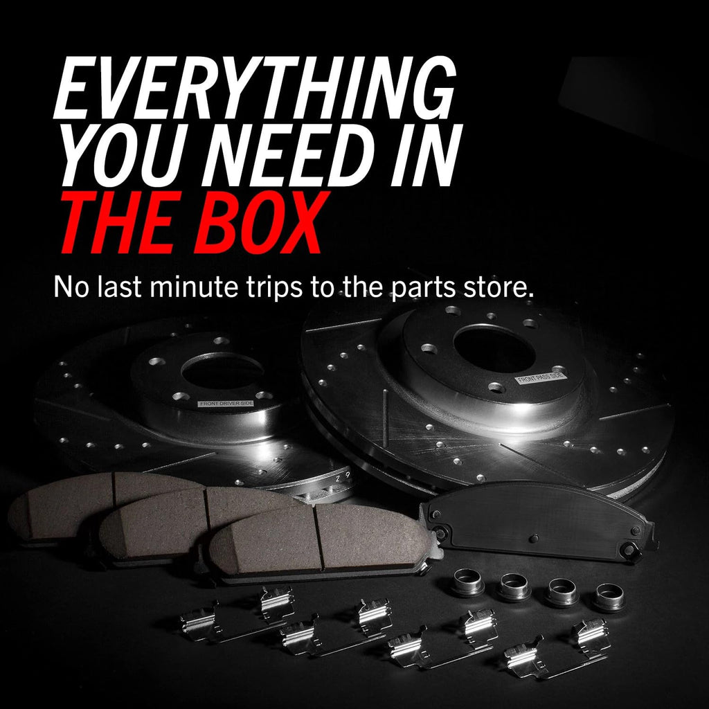 Brake Pad & Rotor Kit Front & Rear Z97428