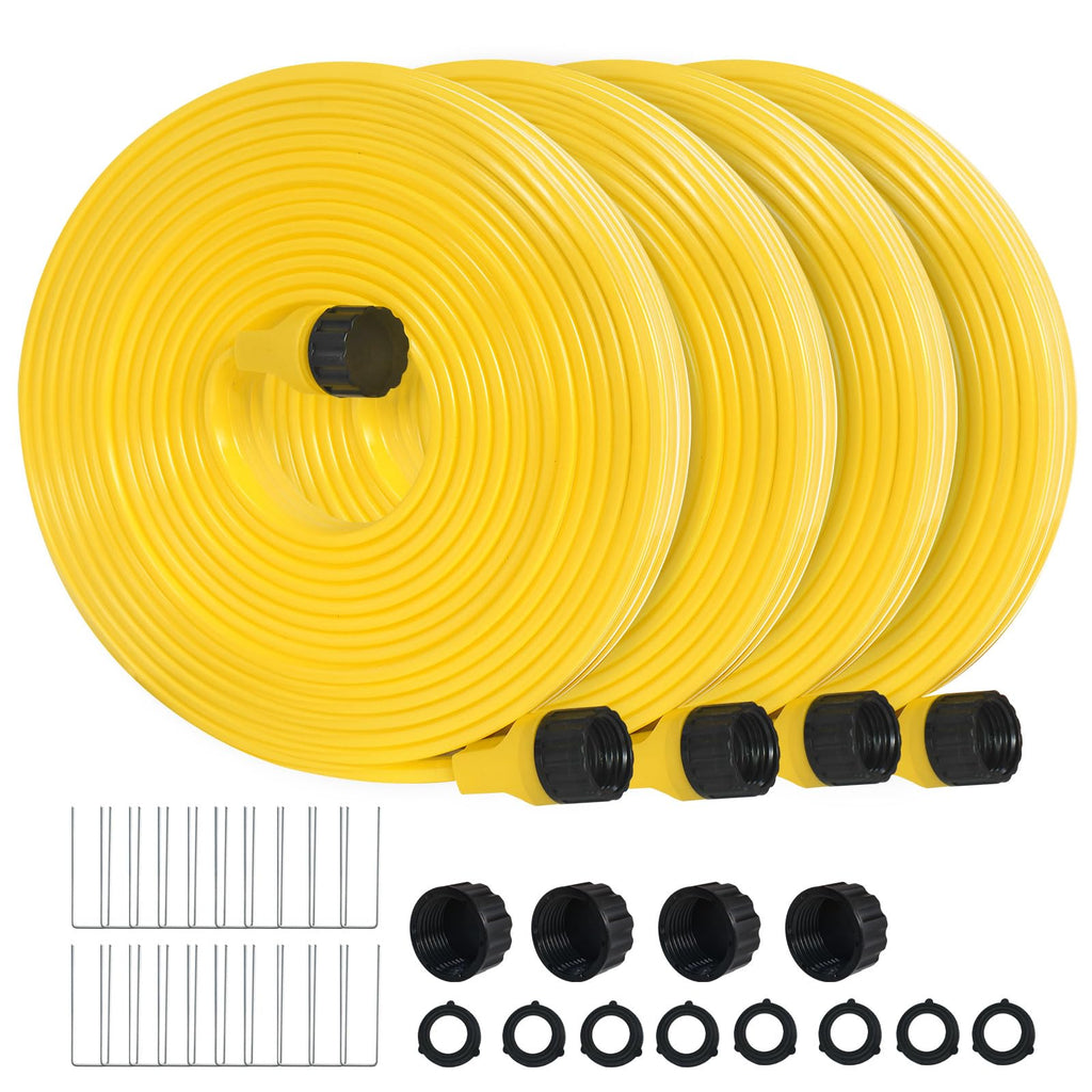 4-Pack 25 ft Sprinkler Soaker Hose U5410