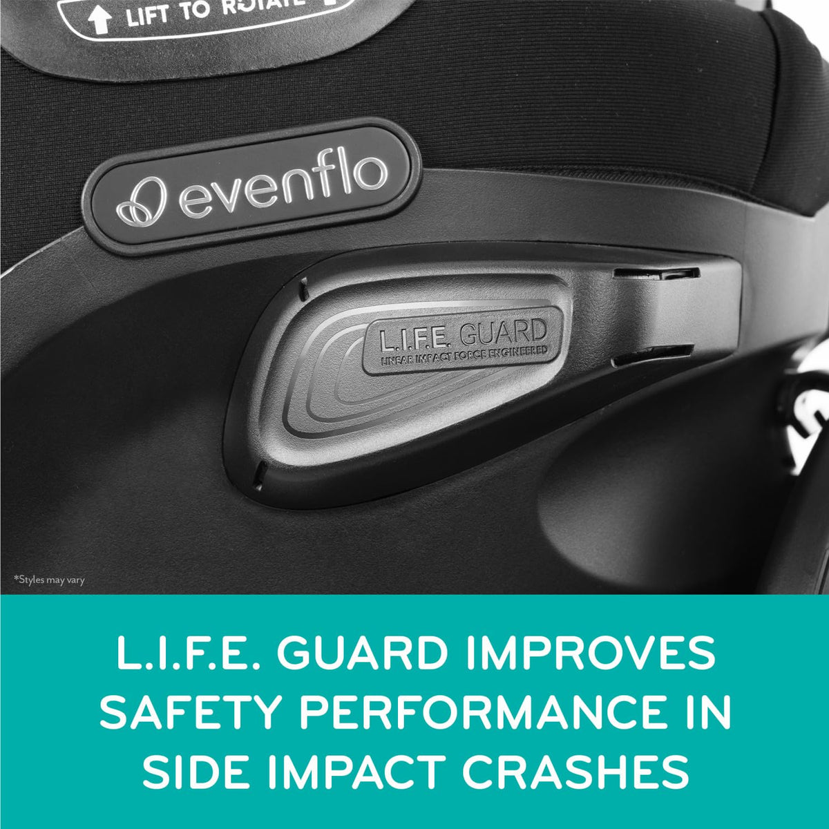 All-in-One Rotating Car Seat O14457