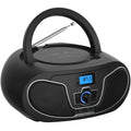 Portable CD Player Boombox with Bluetooth, FM Radio, USB Playback & AUX Input U7178